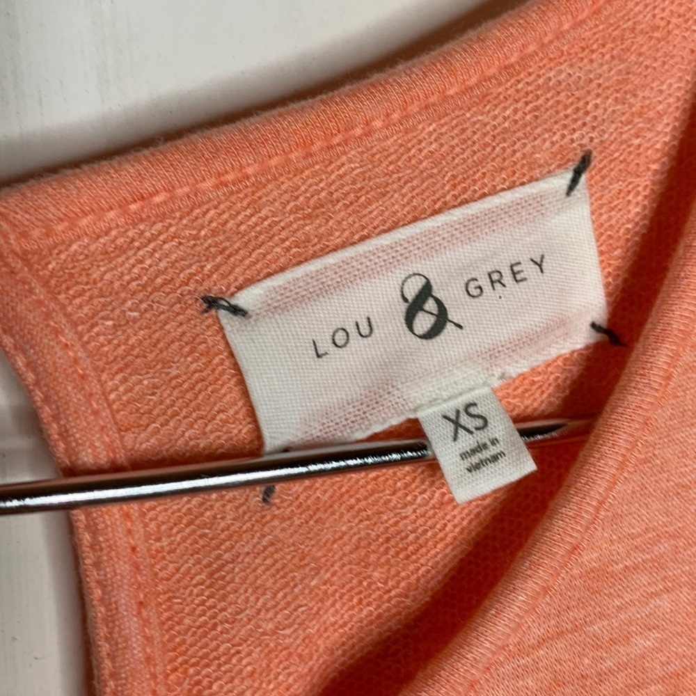 Lou & Grey Signaturesoft Short Romper​​ in Coral​​​ - Picture 4 of 7